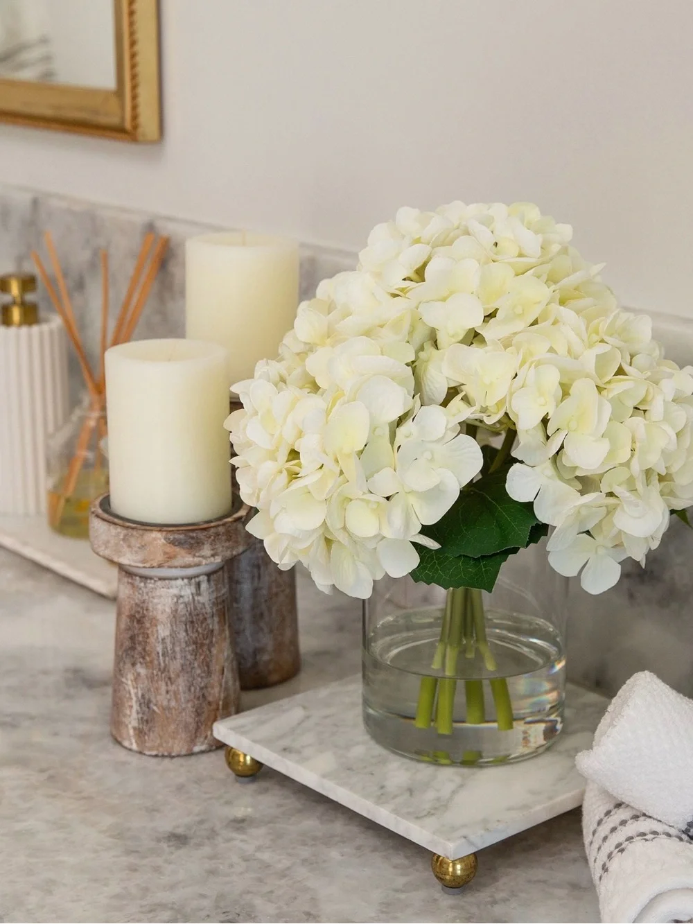 Nearly Natural lifelike hydrangea